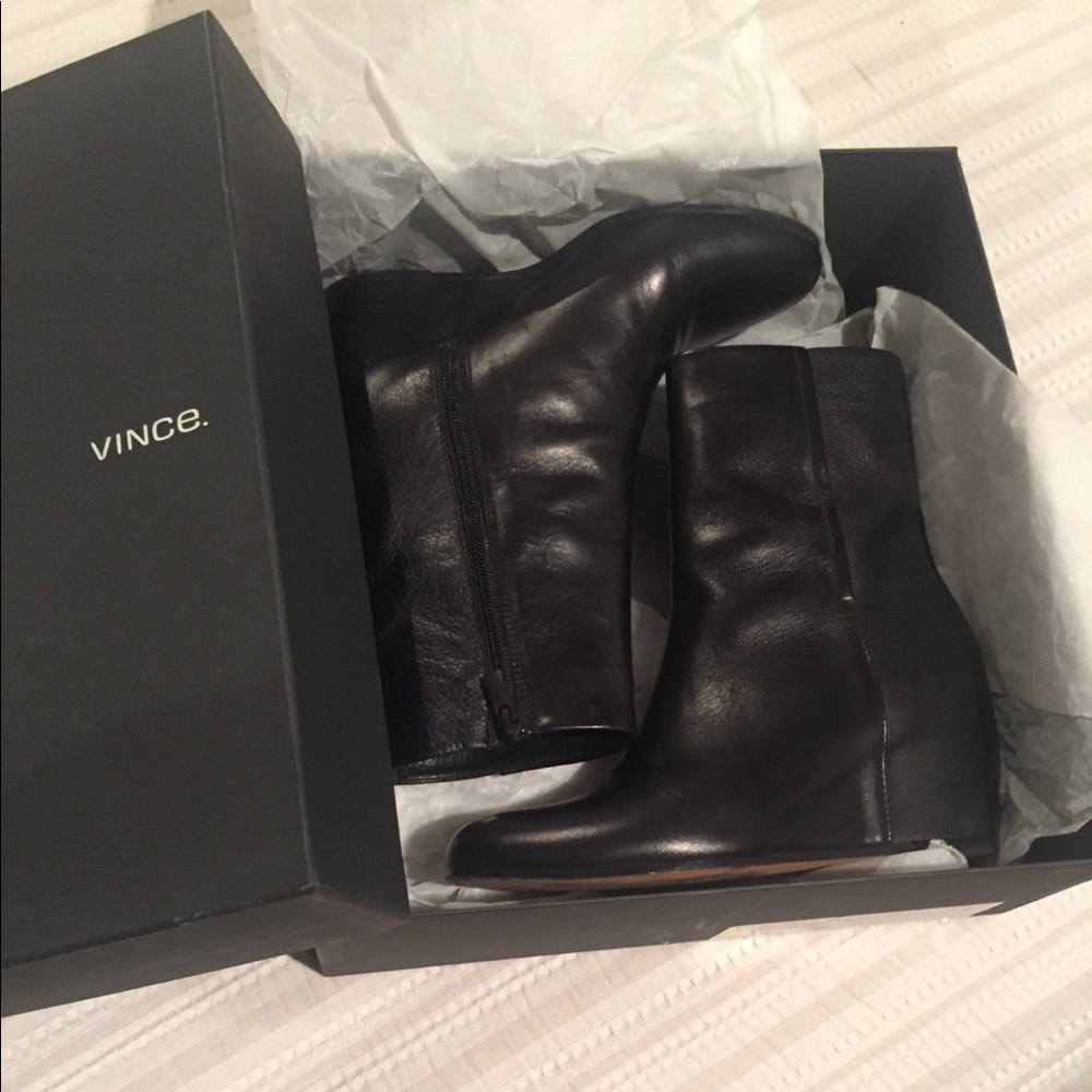 DROPPED PRICE:  VINCE BOOTIES